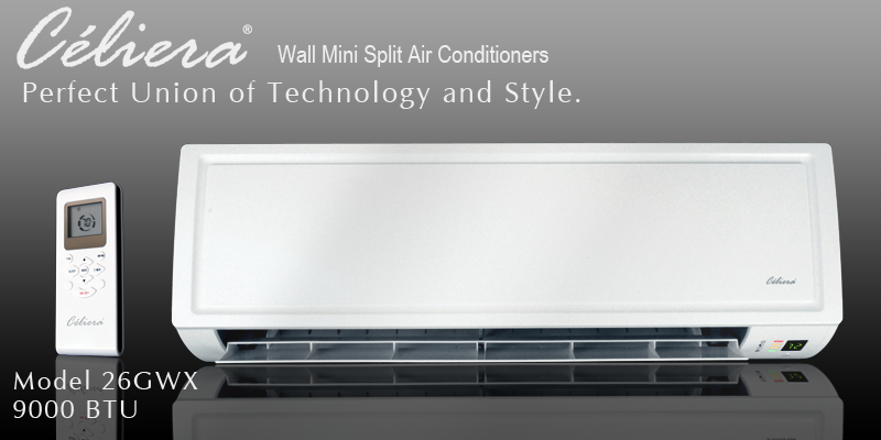 Celiera Air Conditioner / Celiera 48000-BTU 220-Volt 11.6 EER 2400-sq