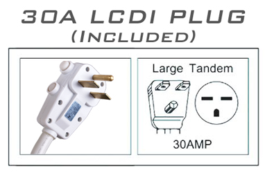 Ramsond KCD-45/Ba 30A LCDI Plug
